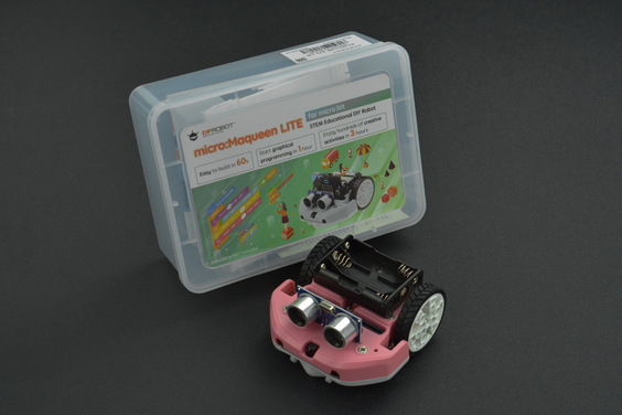 micro: Maqueen Lite with Skin (Red) - micro:bit Educational Programming Robot Platform (แท้จาก DFRobot)