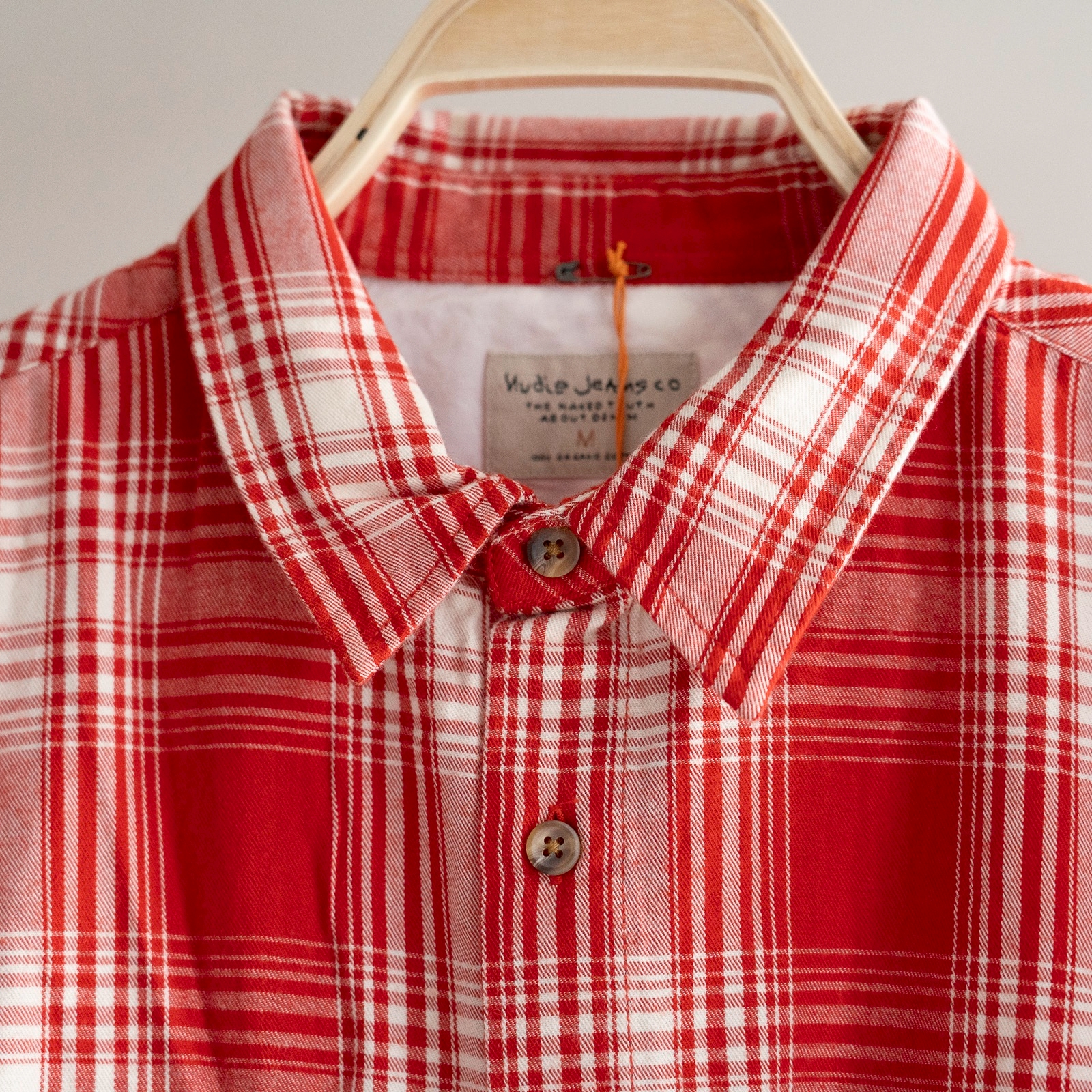 Calle Shadow Check - Blood Orange