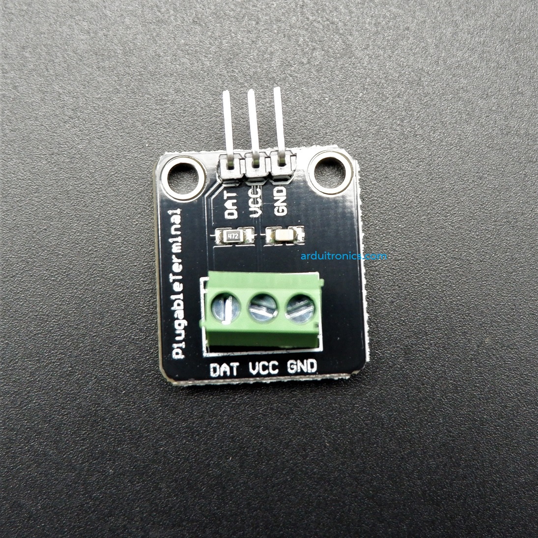 Waterproof Temperature Sensor (DS18B20) with Interface Adapter Module + Cable