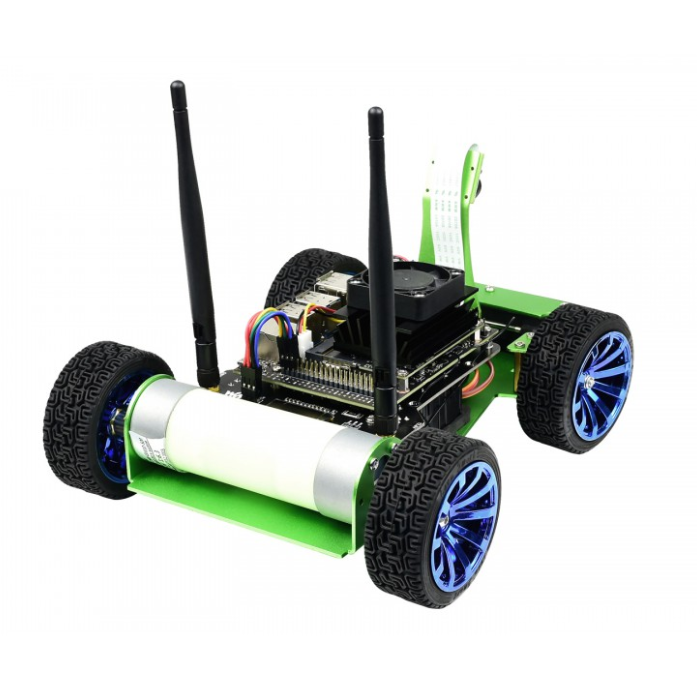 JetRacer AI Kit, AI Racing Robot Powered by Jetson Nano มาพร้อมบอร์ด Nvidia Jetson Nano B-01 (Supports ROS, ของแท้จาก Waveshare)