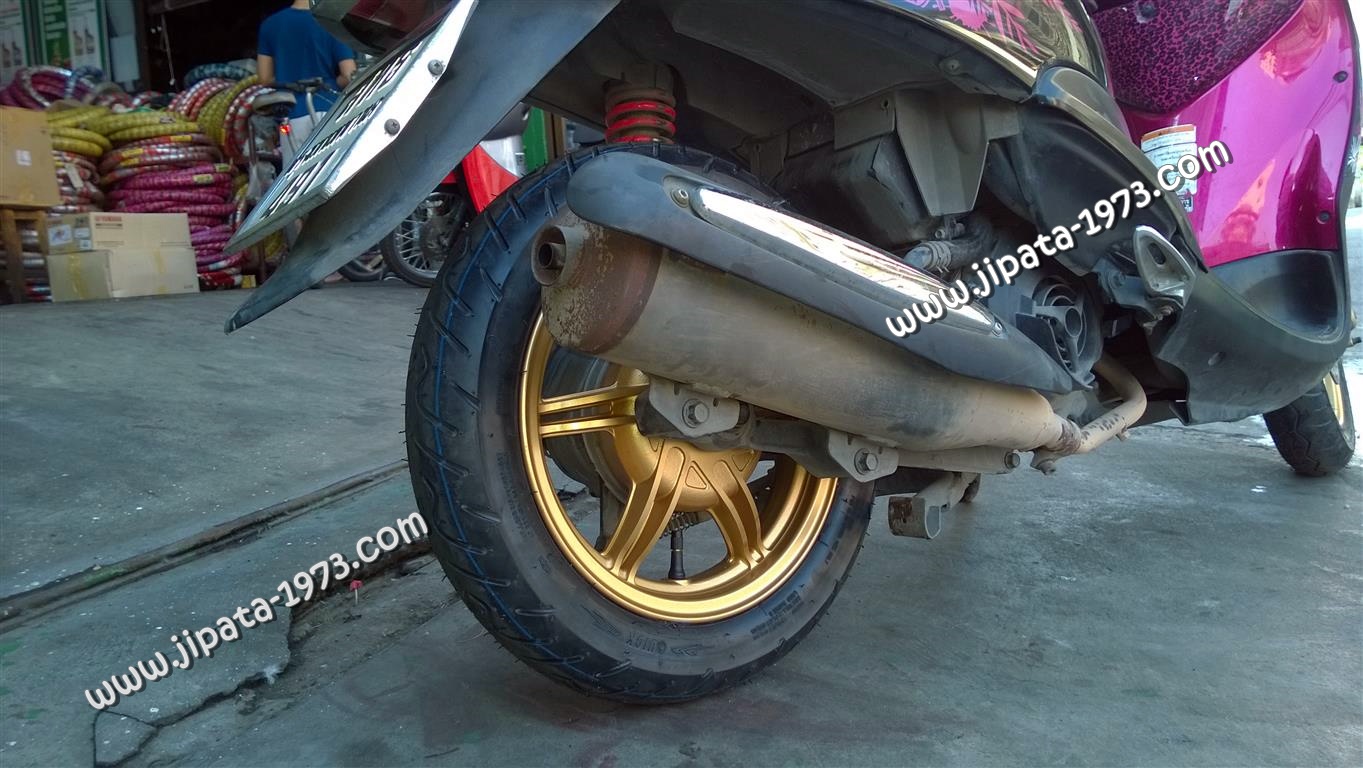 ชุดโปรโมชั่น วันสงกรานต์ ชุดล้อแม็กแท้พร้อมยาง Yamaha Fino,Mio ขอบ 12 นิ้ว
