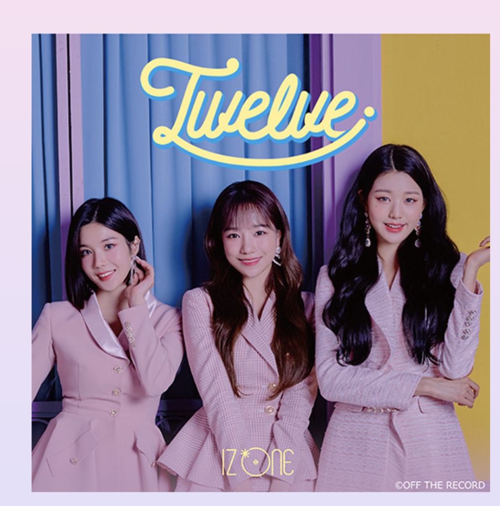 izone / IZ*ONE - Twelve แบบ Regular Edition แบบ WIZ*ONE盤 แบบ CD อย่างเดียว แบบ D