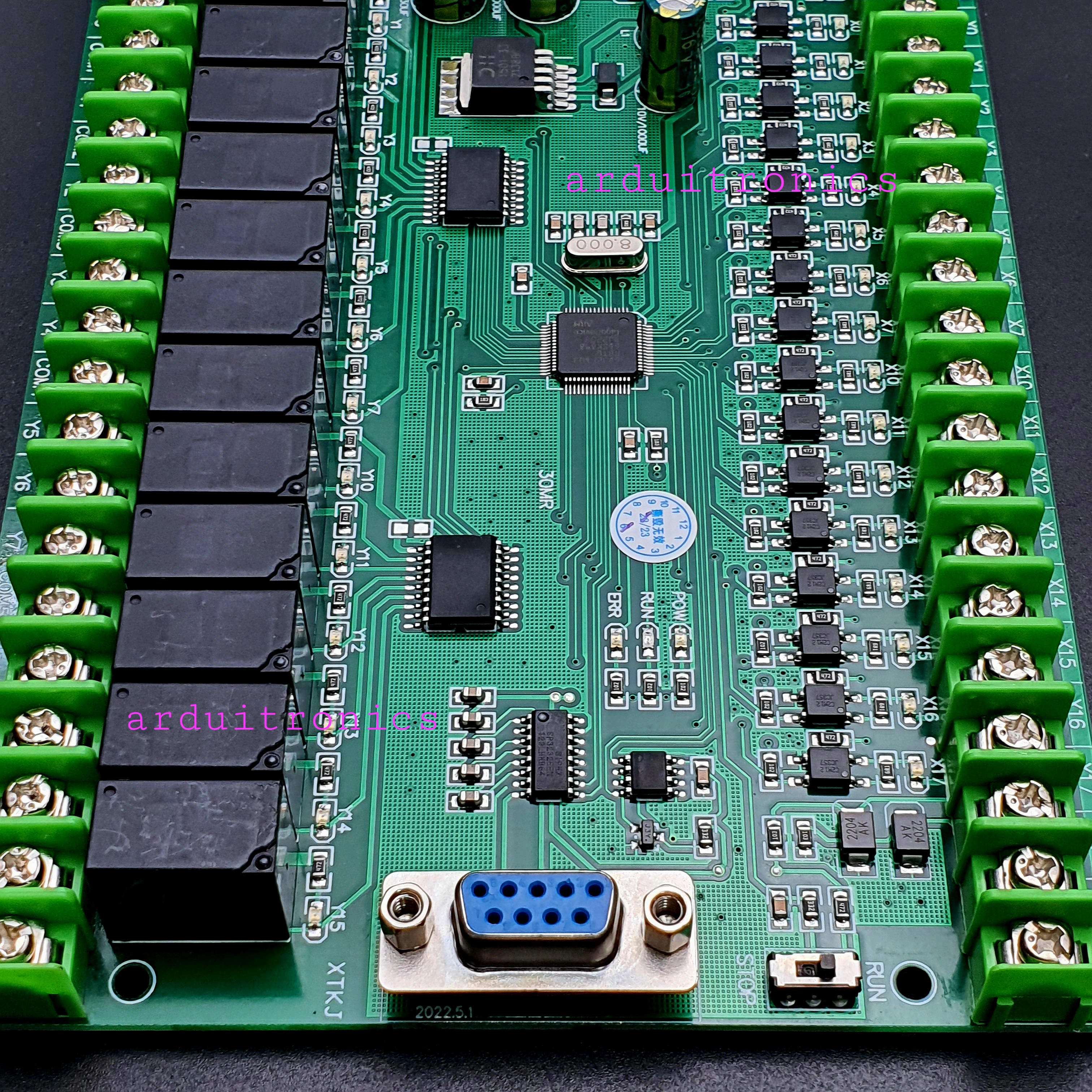PLC (FX1N-30MR) Green PCB