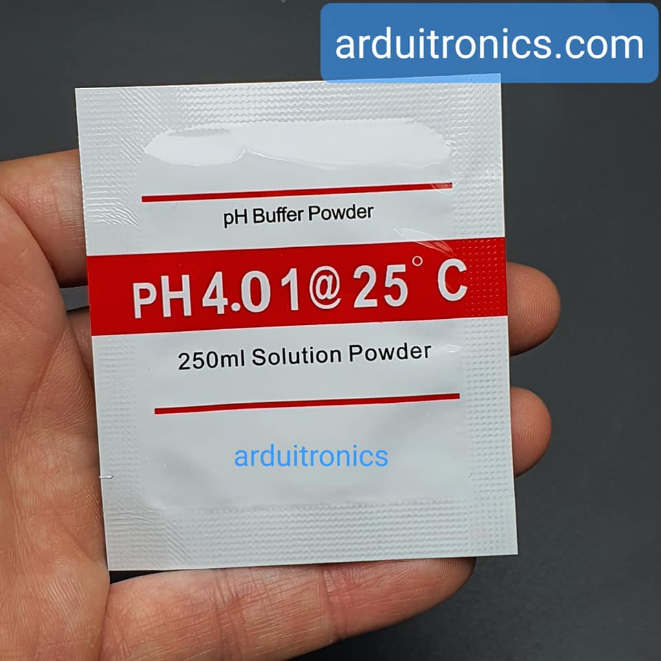 ผง PH มาตรฐาน PH 4.01 PH Meter Standard Solution Calibration Powder
