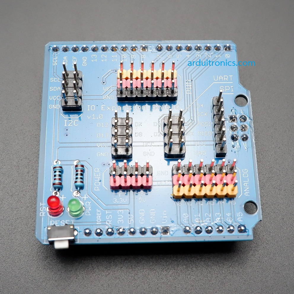 IO Port Expansion Shield for UNO / Leonardo / Mega2560