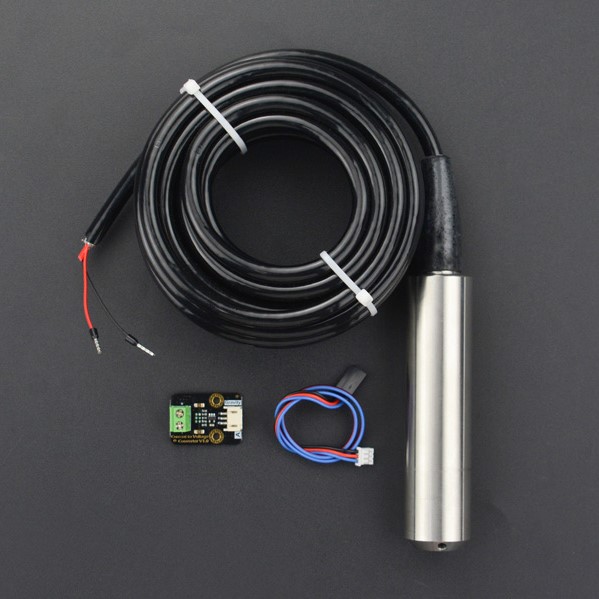 Gravity: Industrial Stainless Steel Submersible Pressure Level Sensor(0~5m) เซ็นเซอร์วัดระดับน้ำ Water Level Sensor 0-5m (แท้จาก DFRobot)