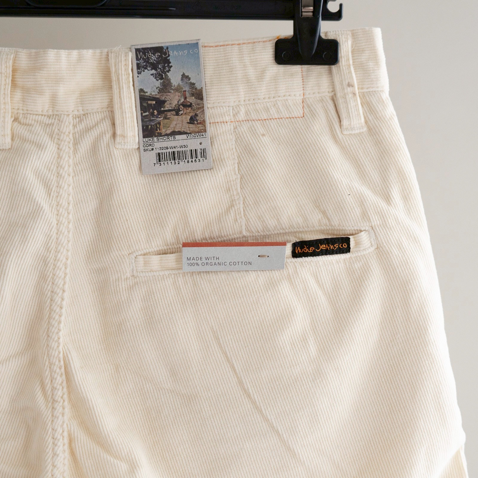 Luke Shorts Cord – สี Dusty White