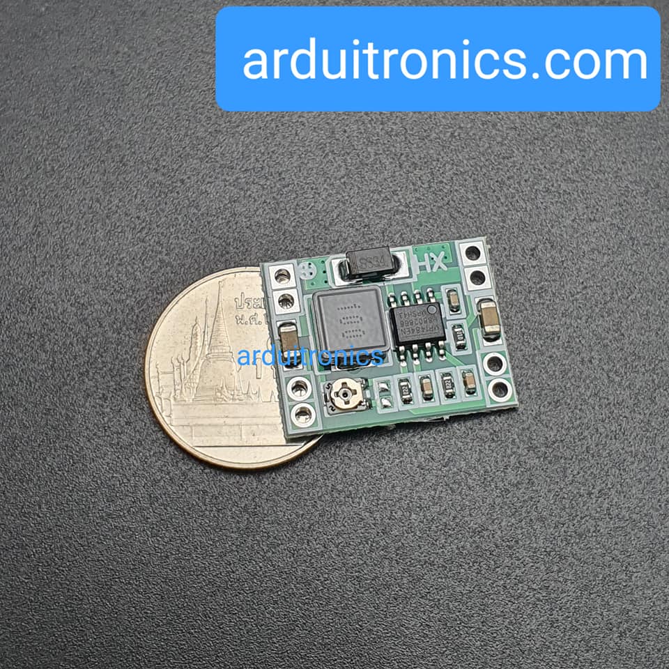 MP1484EN Step Down Module โมดูลแปลงไฟแบบปรับค่าได้จาก 4.75-23V เป็น 1-17V กระแส 1.8A สูงสุด 3A