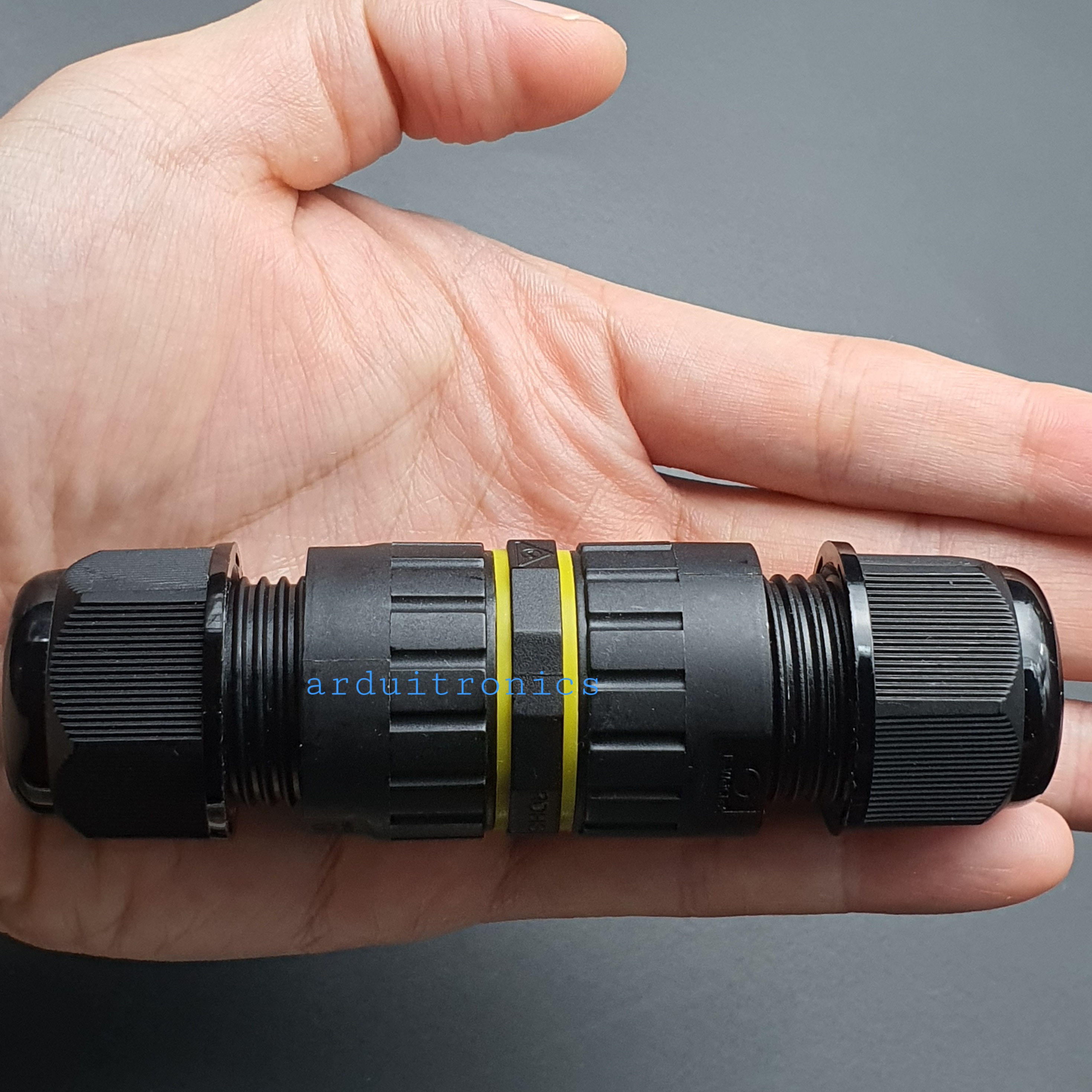 EW-M25-3P Waterproof / Rainproof Outdoor Cable Connector (wire diameter 5-9mm)