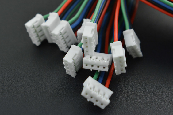 Gravity: 4Pin I2C/UART Sensor Cable for Arduino - 50cm (10 Pack) - แท้จาก DFRobot