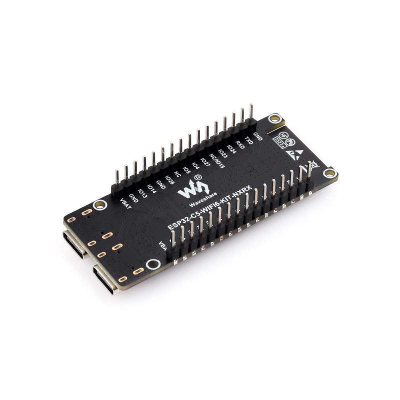 ESP32-C5 Dual-Band Wi-Fi 6 Development Board, 240MHz RISC-V Processor, ESP32-C5-WROOM-1 Series Module, Multi-Protocol RISC-V MCU - Pre-soldered header (แท้จาก WaveShare)