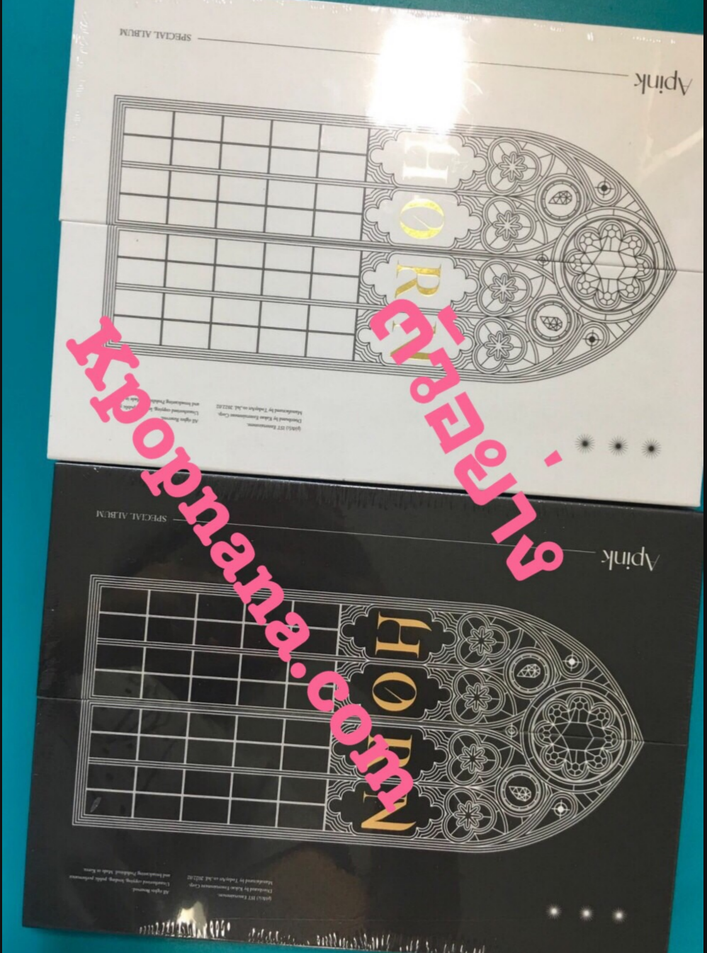 Apink - Special Album [HORN] หน้ปก White ver. + Black ver. + โปสเตอร์ พร้อมกับกระบอกโปสเตอร์ - ส่งเรือ