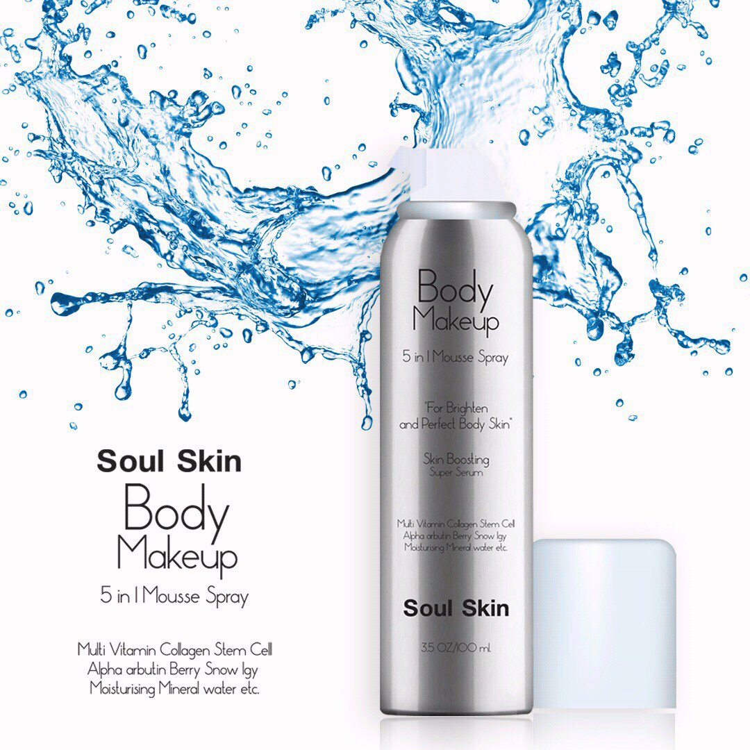Soul Skin Body Makeup มูสครีม ผิวกายสว่างใส