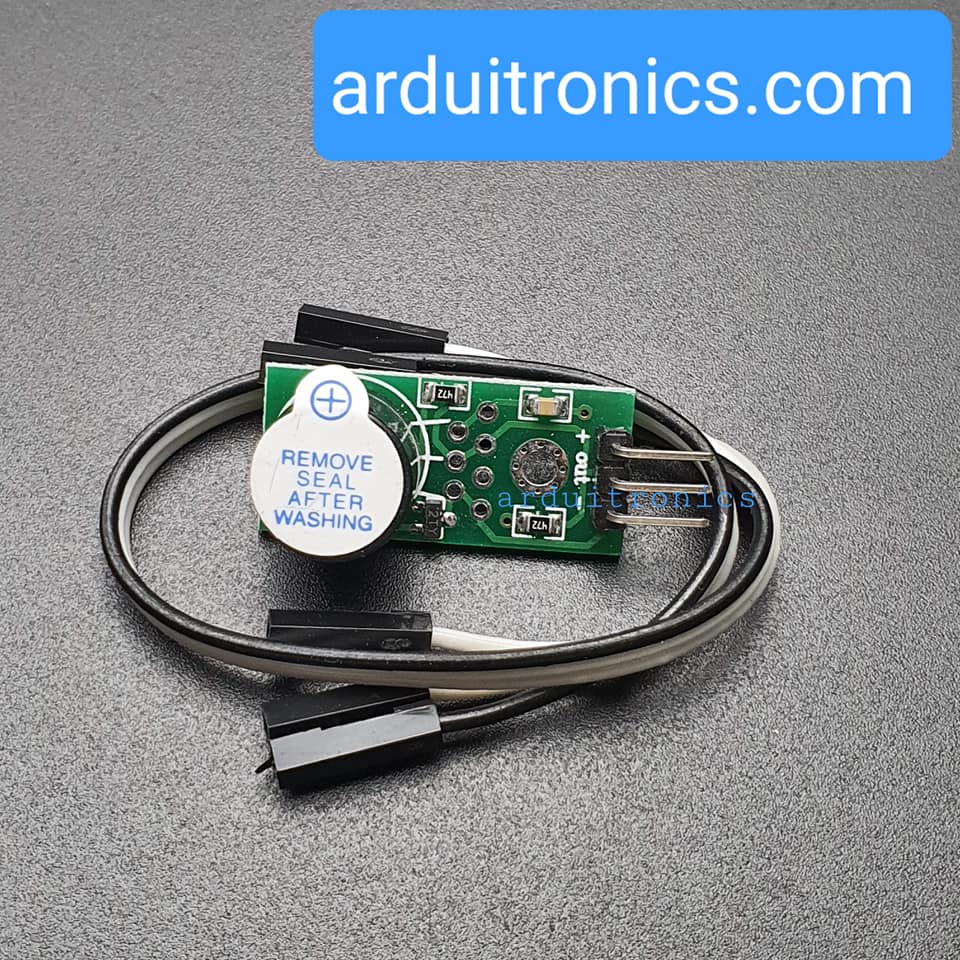 Active Buzzer module 3.3-5V + Free Cable