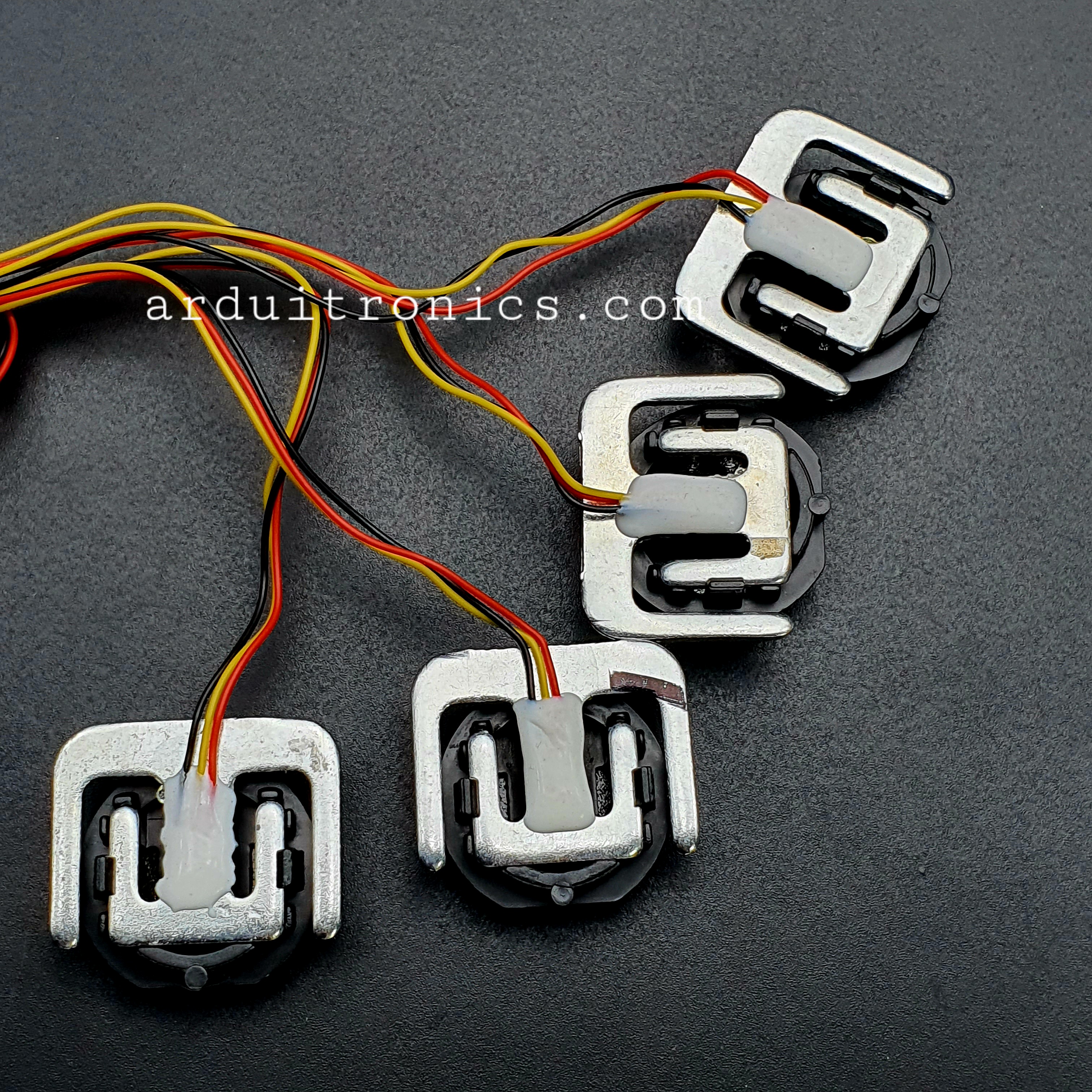 Load Cell Sensor Body Scale Resistance Strain Half Bridge Sensor 200KG ( 50KG 4 ชิ้น / เซต )