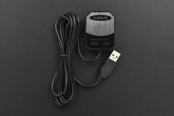 USB GPS Receiver with 2m Extension Cable (Compatible with Raspberry Pi/ LattePanda/ Jetson Nano) แท้ DFRobot