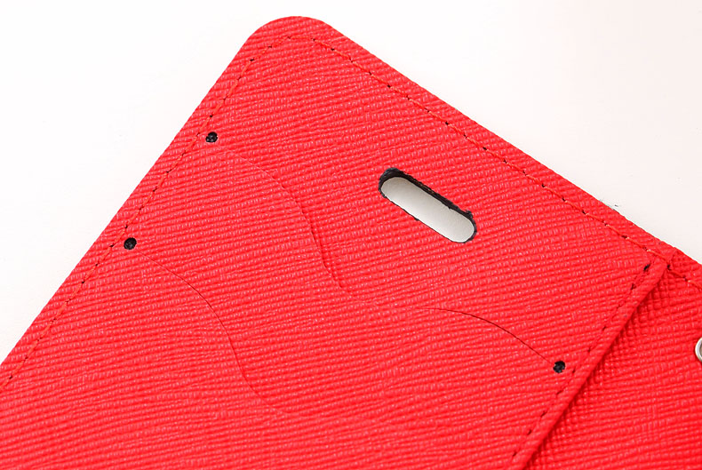 Mercury Series Color Button Case for iphone 5 5S 5G PU Leather Wallet Stand Function Cover