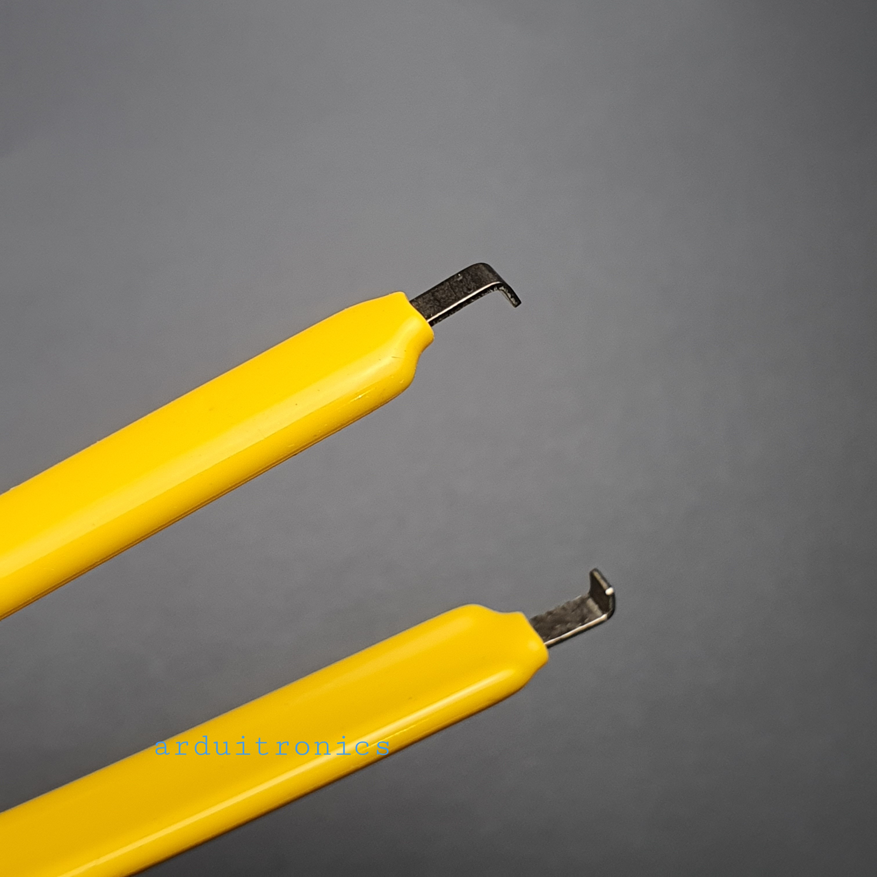 สีเหลือง คีมหนีบ IC - Plastic protection Clip Pliers Circuit Board IC Chip Extractor Removal Tool