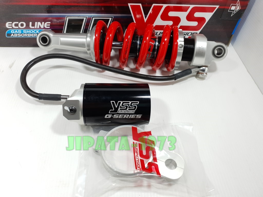 (NSR 150 ProArm)โช้คอัพหลังเดี่ยว YSS รุ่น MO-302 สำหรับ Honda NSR-PRO ARM สี ดำ/แดง/เงิน