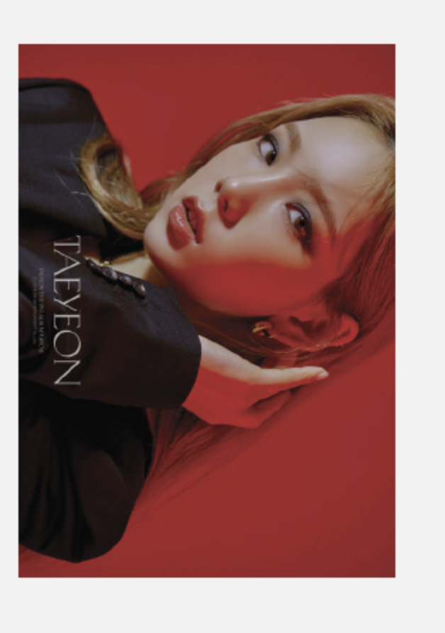 TAEYEON - ของสะสม PURPOSE - A4 Photo แบบ B