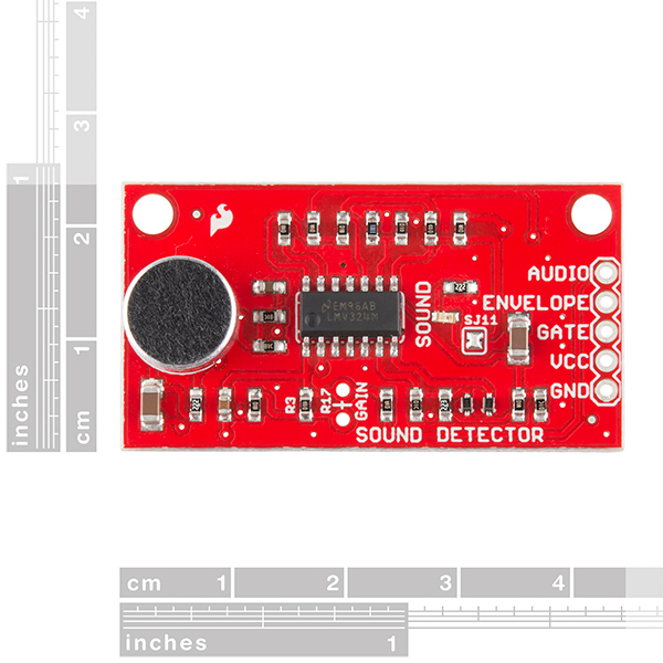SparkFun Sound Detector (LMV324) with Headers
