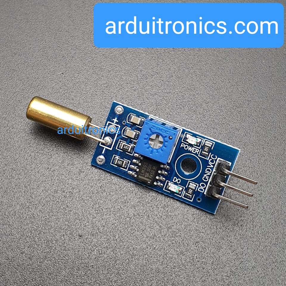 SW-520D Angle Sensor Module Ball Switch Vibration Tilt Sensor โมดูลสวิตช์ตรวจจับการเอียง/สั่น SW520D