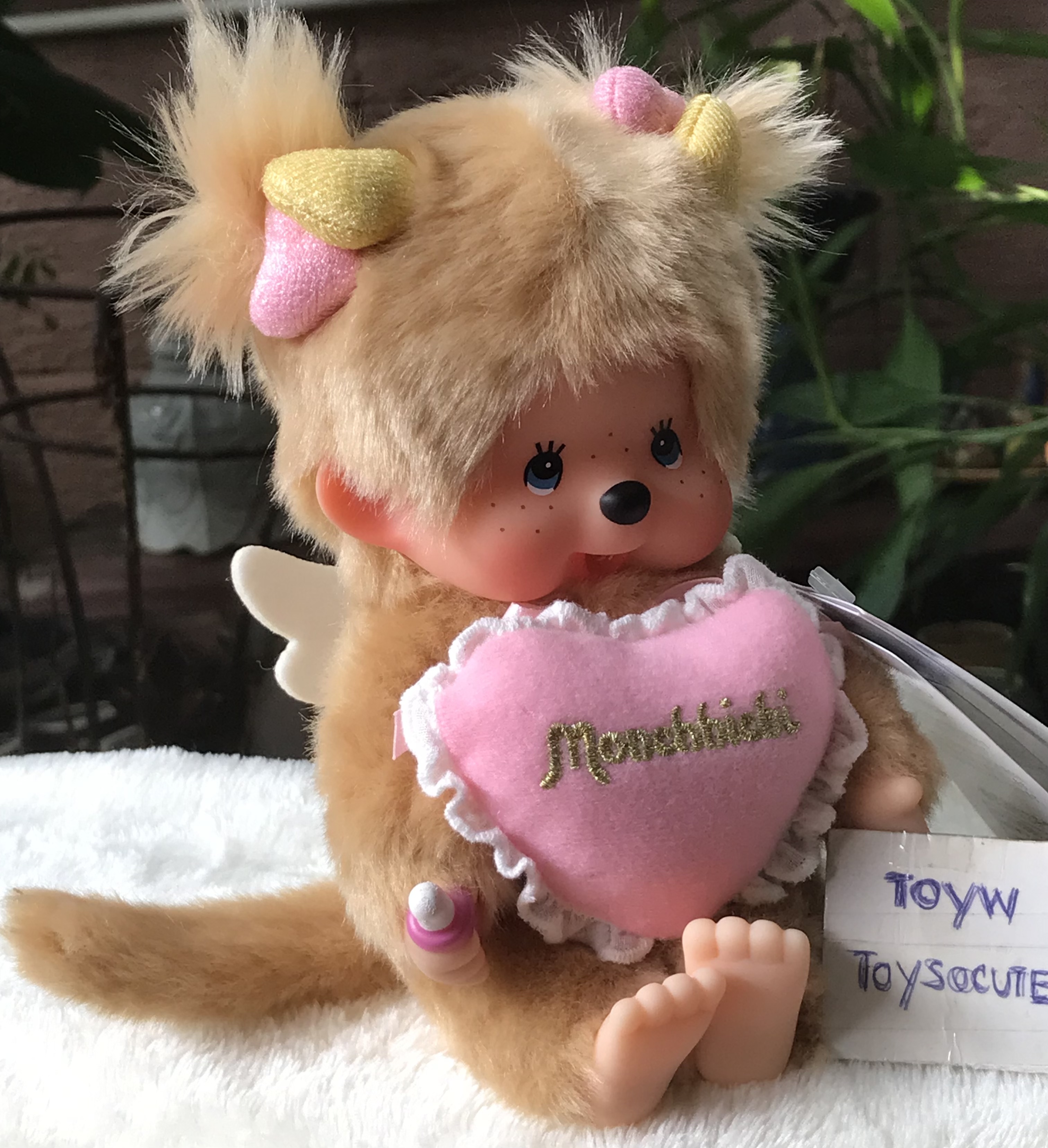 ตุ๊กตาม่อนชิชิ ตุ๊กตาผู้หญิง ม่อนชิชิ ของแท้หิ้วจากญี่ปุ่น monchhichi 50 years anniversary- Sekiguchi