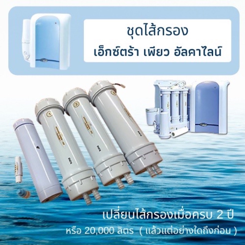 กิฟฟารีนใส้กรองน้ำ เอ็กซ์ตร้า เพียว อัลคาไลน์