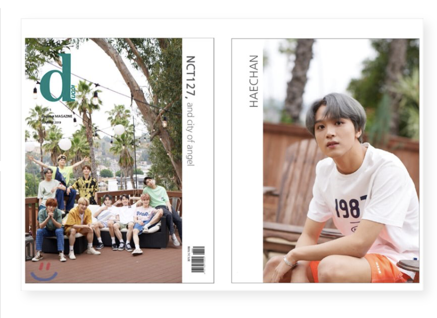 D-icon 디아이콘 vol.05 NCT127 - NCT127, and city of angel : 2019 - แบบ Haechan
