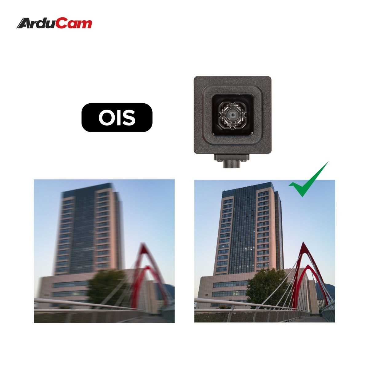 Arducam 13MP IMX258 OIS Motorized Focus USB 3.0 Camera Module