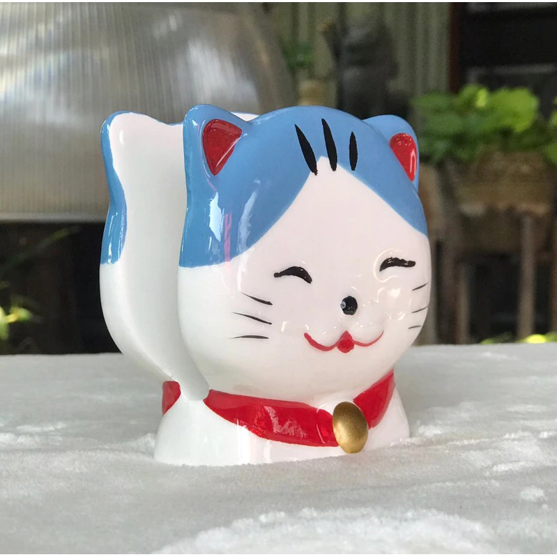 ชิ้นละ 390 บาท ของที่ระลึก ของพรีเมี่ยม Lucky Cat ภัตตาคารอาหารญี่ปุ่นฟูจิ ปี 2024 Napkin Holder แมวเนโกะ แมว Fuji อาหารญี่ปุ่นฟูจิ