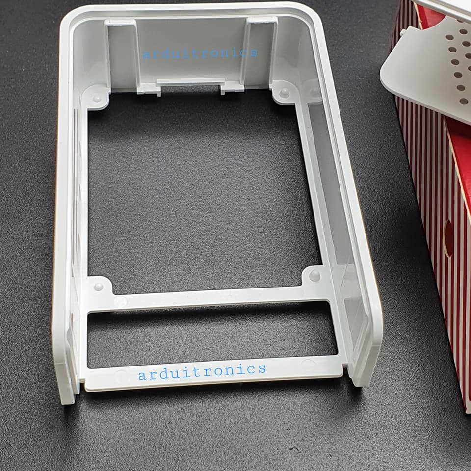 Official Case for Raspberry Pi 4ฺB ฺBlack - แบบฝาเลื่อน (สีดำ)