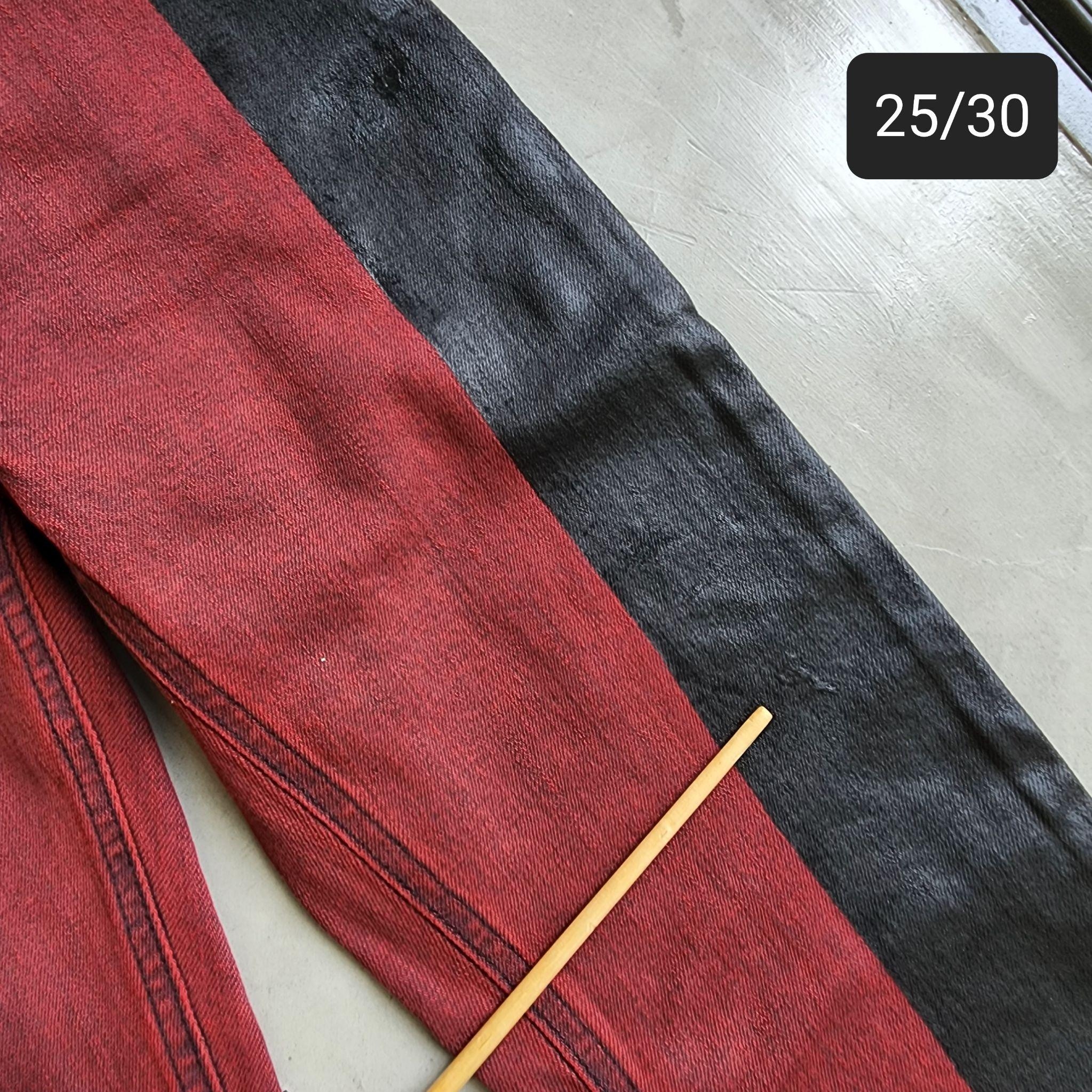 [DEFECT] High Kai Org. Black Stripe ยีนส์สกินนี่เอวสูง Nudie Jeans ของแท้ 100%