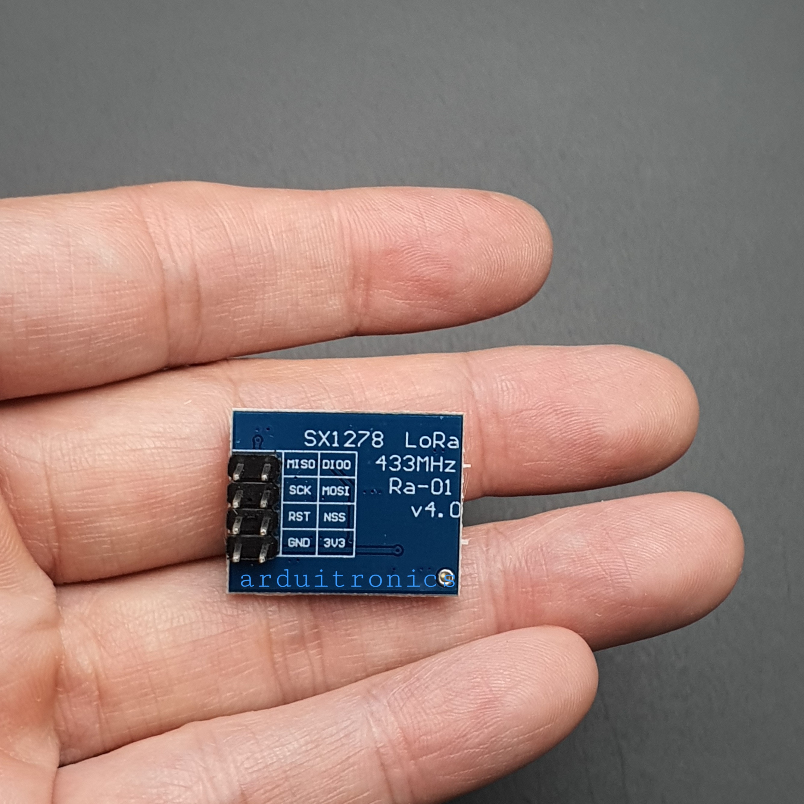 LoRa SX1278 LoRa wireless module 433MHz Ra-02 SPI Interface โมดูล LoRa SX1278 รุ่น Ra-02 433Mhz