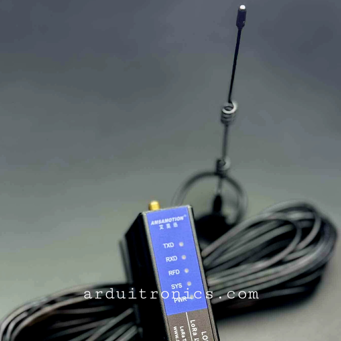 Lora to Ethernet / Ethernet to Lora Converter (สายต่อเสาอากาศยาว 10m) - Amsamotion