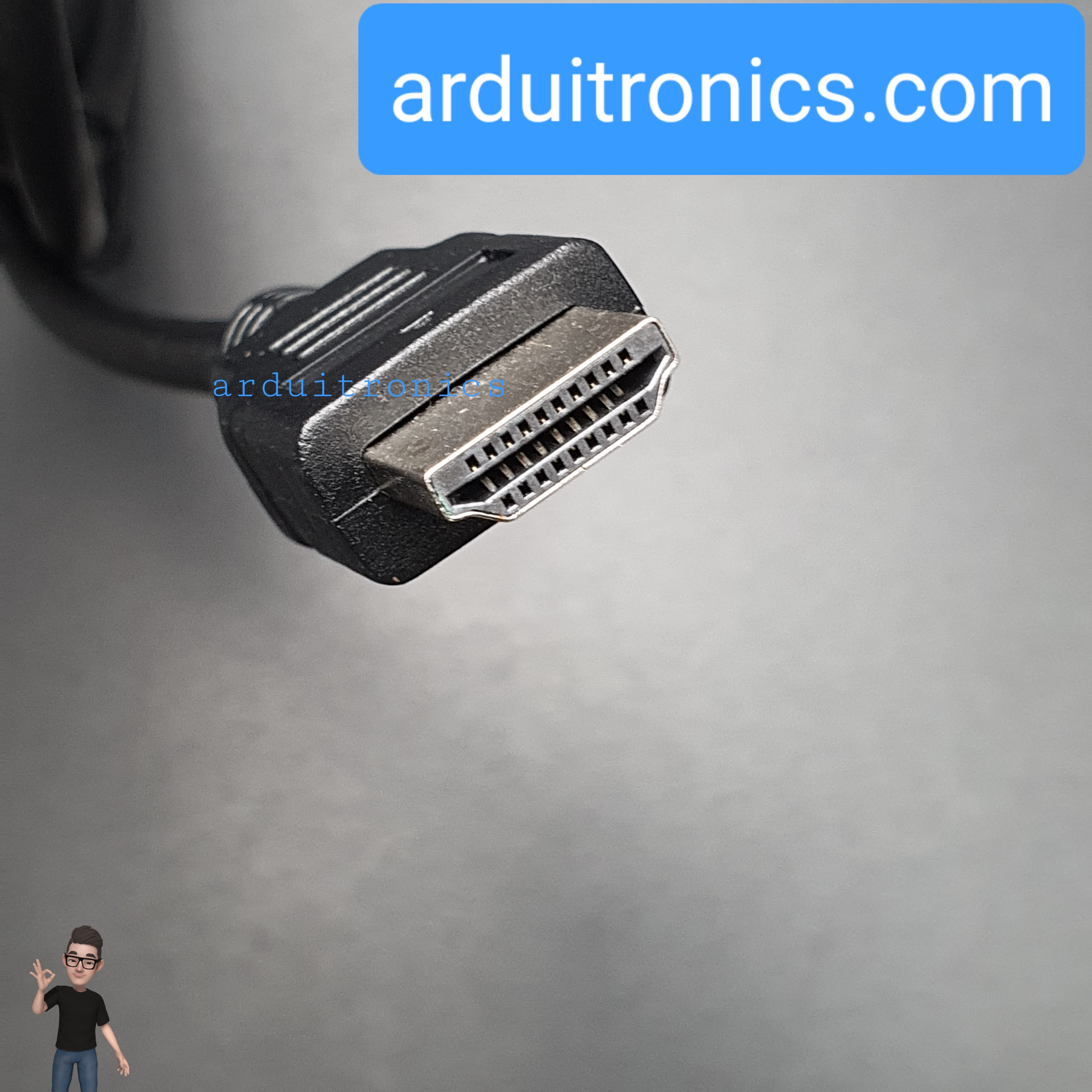 สายแปลง HD HDMI 3 in 1 อะแดปเตอร์ mini micro HDMI เป็นสาย HDMI (1.5m)