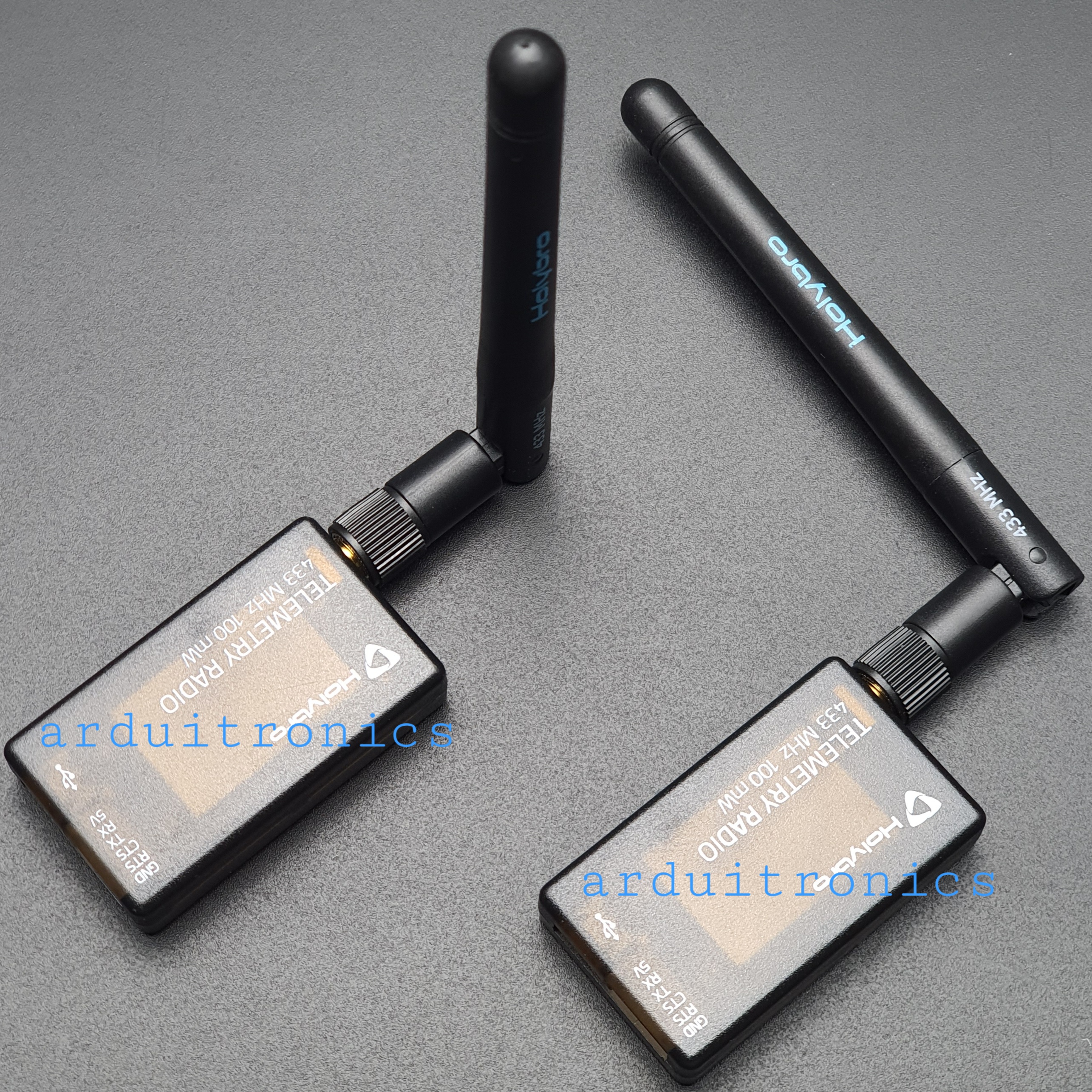 Holybro SiK Telemetry Radio V3 - 100mW 433MHz (Pixhawk Radio Telemetry Kit)