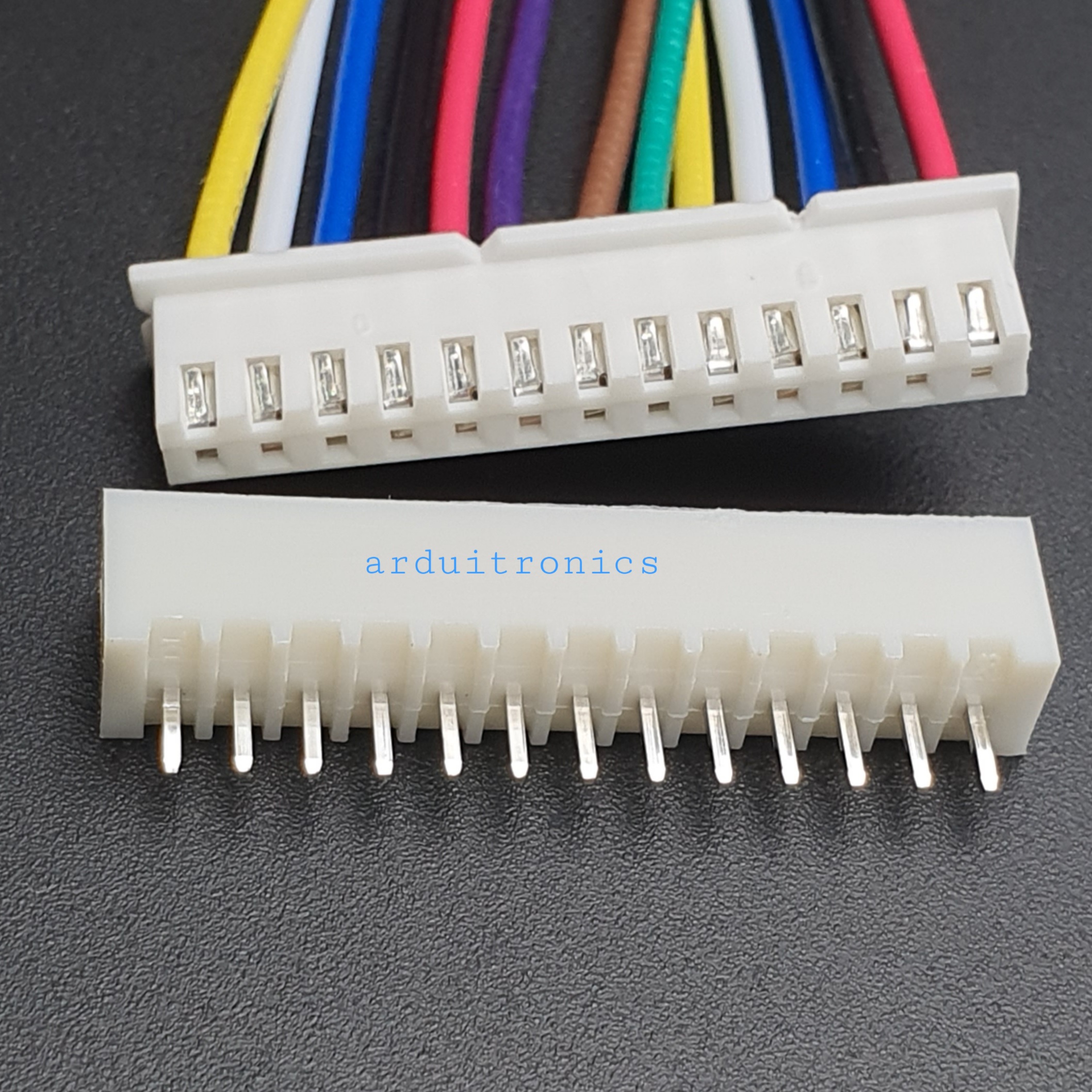 สาย XH2.54 Male Head 13P with Wire + Straight Pin Terminal