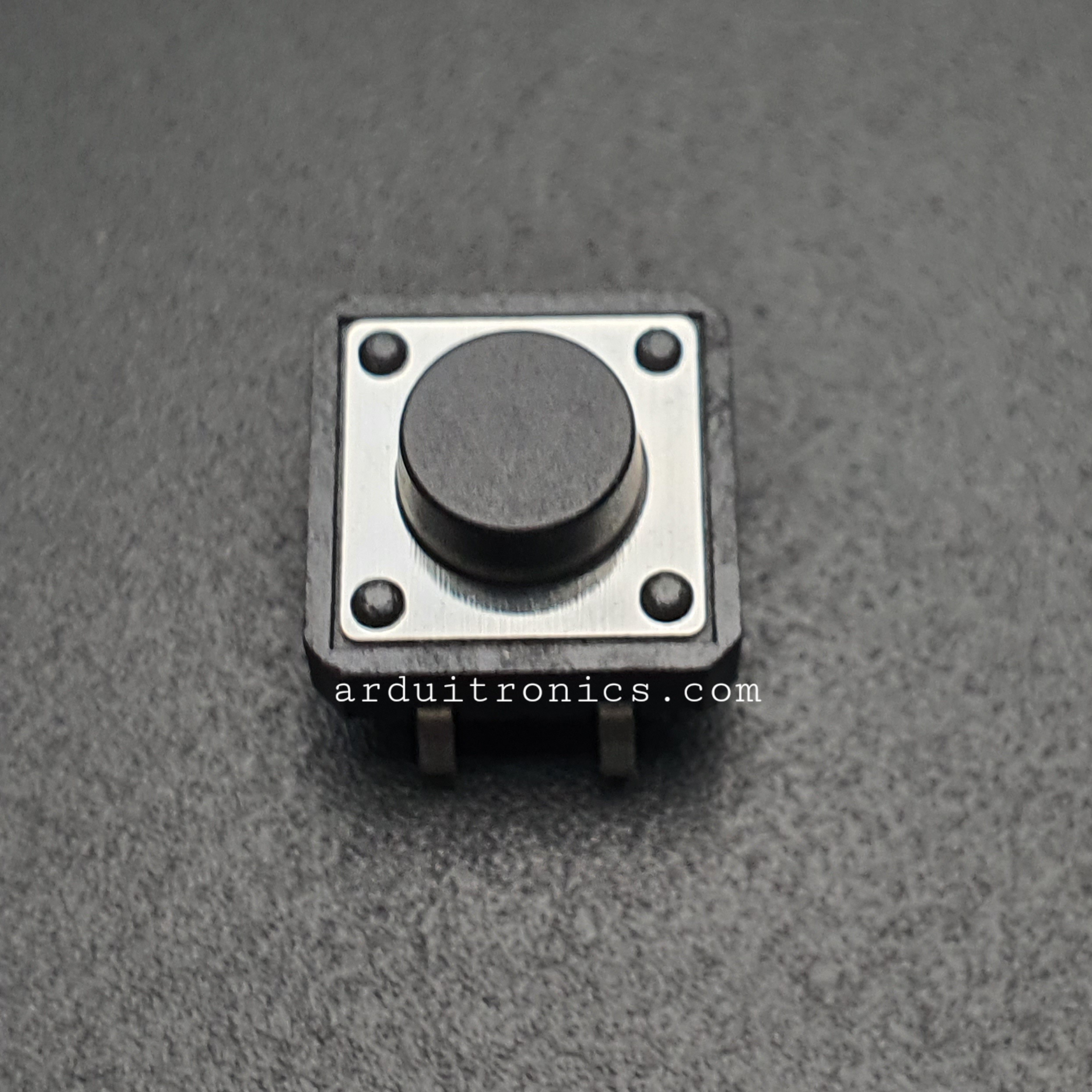 Tact Switch 12X12x6 mm ไมโครสวิตช์ กดติดปล่อยดับ 4 ขา (หัวกลม) (5 ชิ้น/pack)