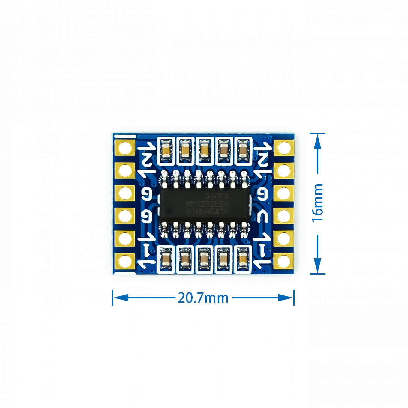 RS232 SP3232 TTL to RS232 module RS232 to TTL serial port module ( Dual Channel )
