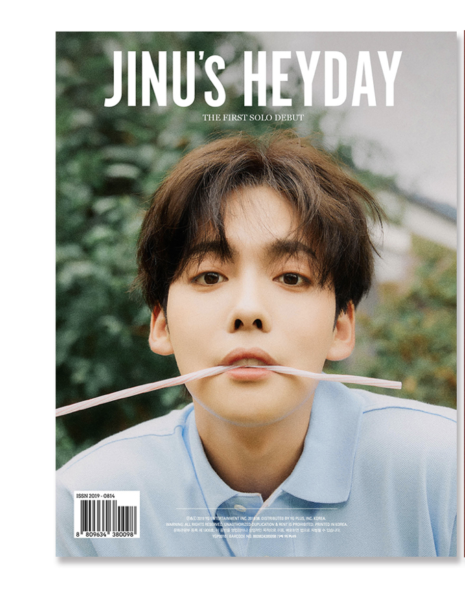 JINU - Single Album Vol.1 [JINU’s HEYDAY] หน้าปก SOFT Ver