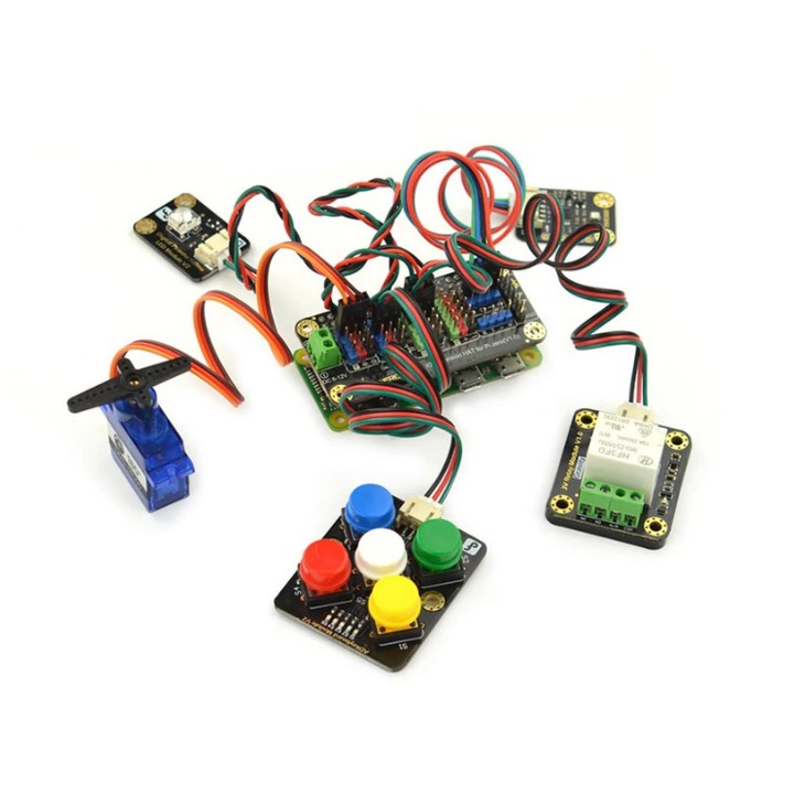 IO Expansion HAT for Raspberry Pi 5 / Zero / Zero W / 4B / 3B+ (แท้ DFRobot)