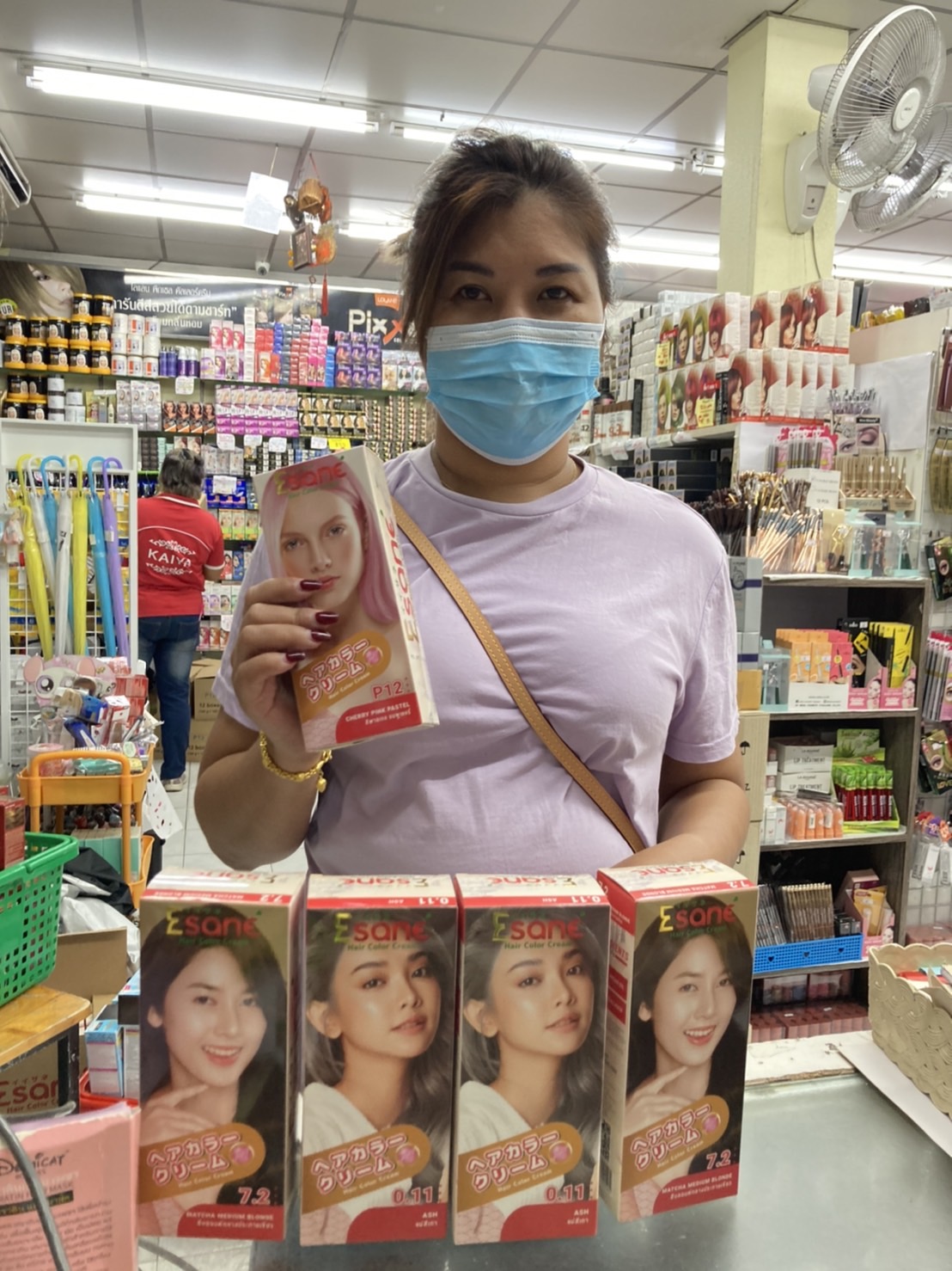 Esane hair color cream อีซาเน่ ครีมย้อมผม เกรดพรีเมี่ยม