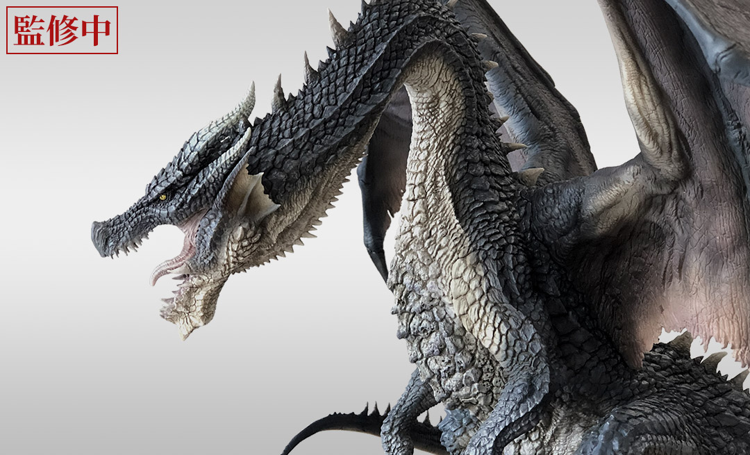 Capcom Figure Builder Creator's Model - Black Dragon Miraboreas (Fatalis)