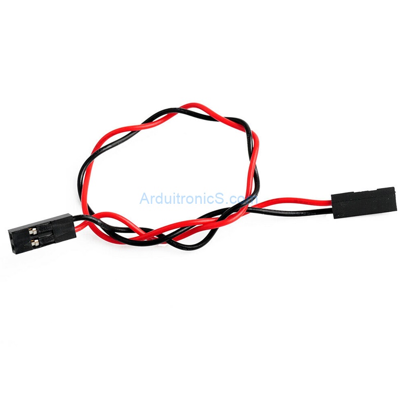 2.54mm Female - Female DuPont Jumper Wire 2Pin 20cm