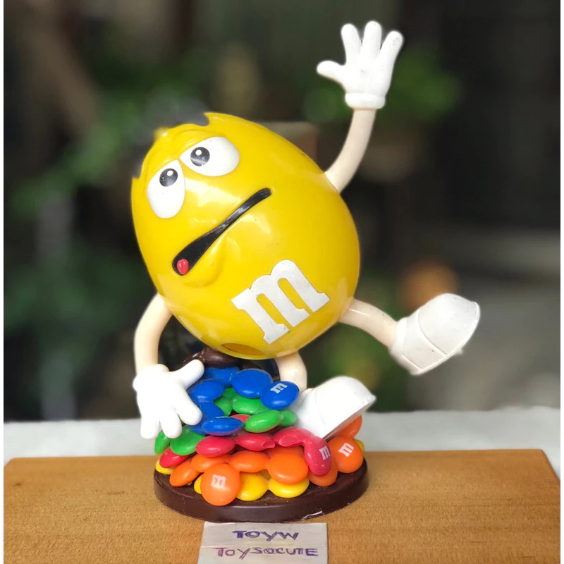 ราคาต่อชิ้น M&M - Pilot M&M's Yellow Peanut Character โมเดลตุ๊กตา M&M เอ็ม แอนด์ เอ็ม สะสม ตั้งโชว์ ตกแต่งบ้าน