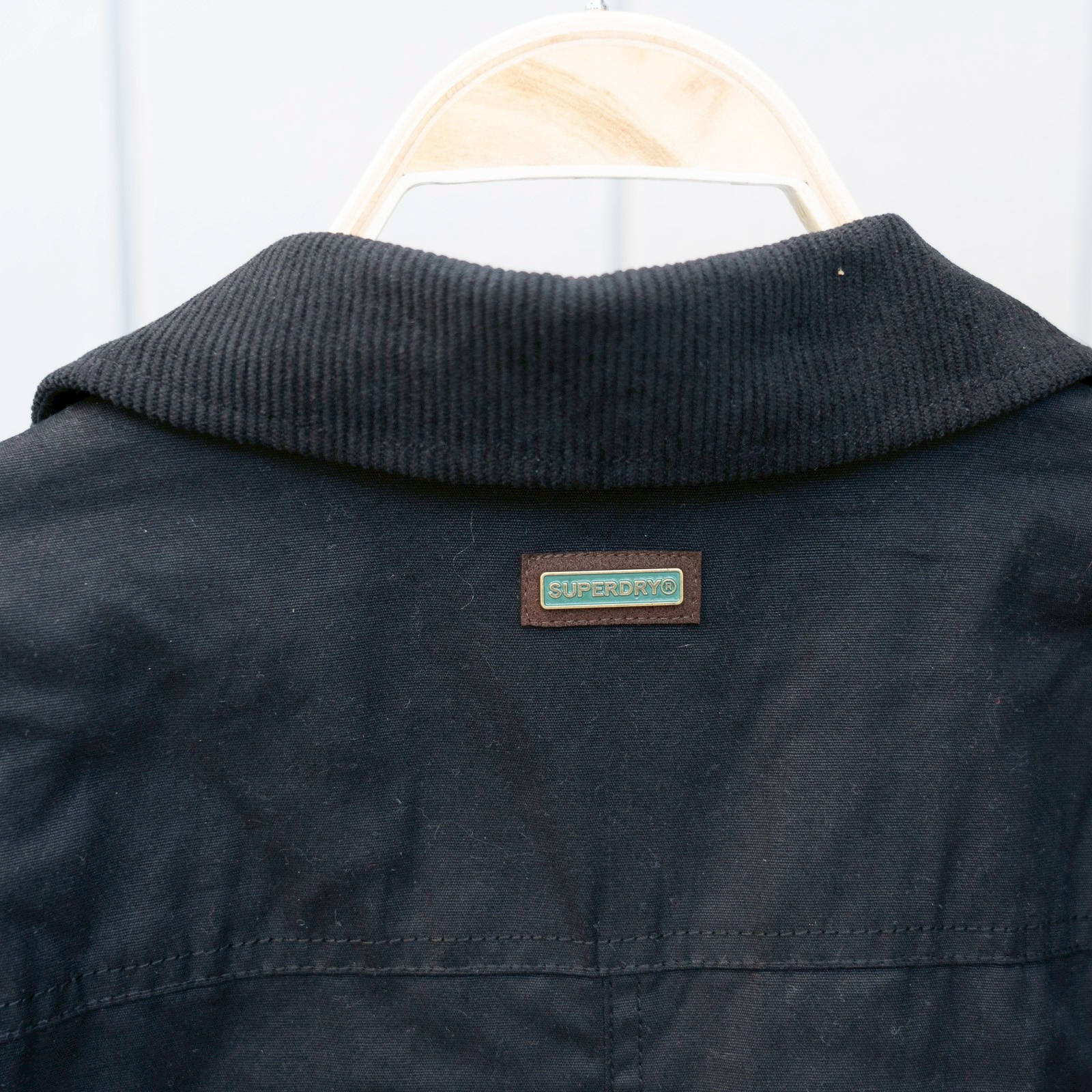 Superdry Wax Jacket – Black