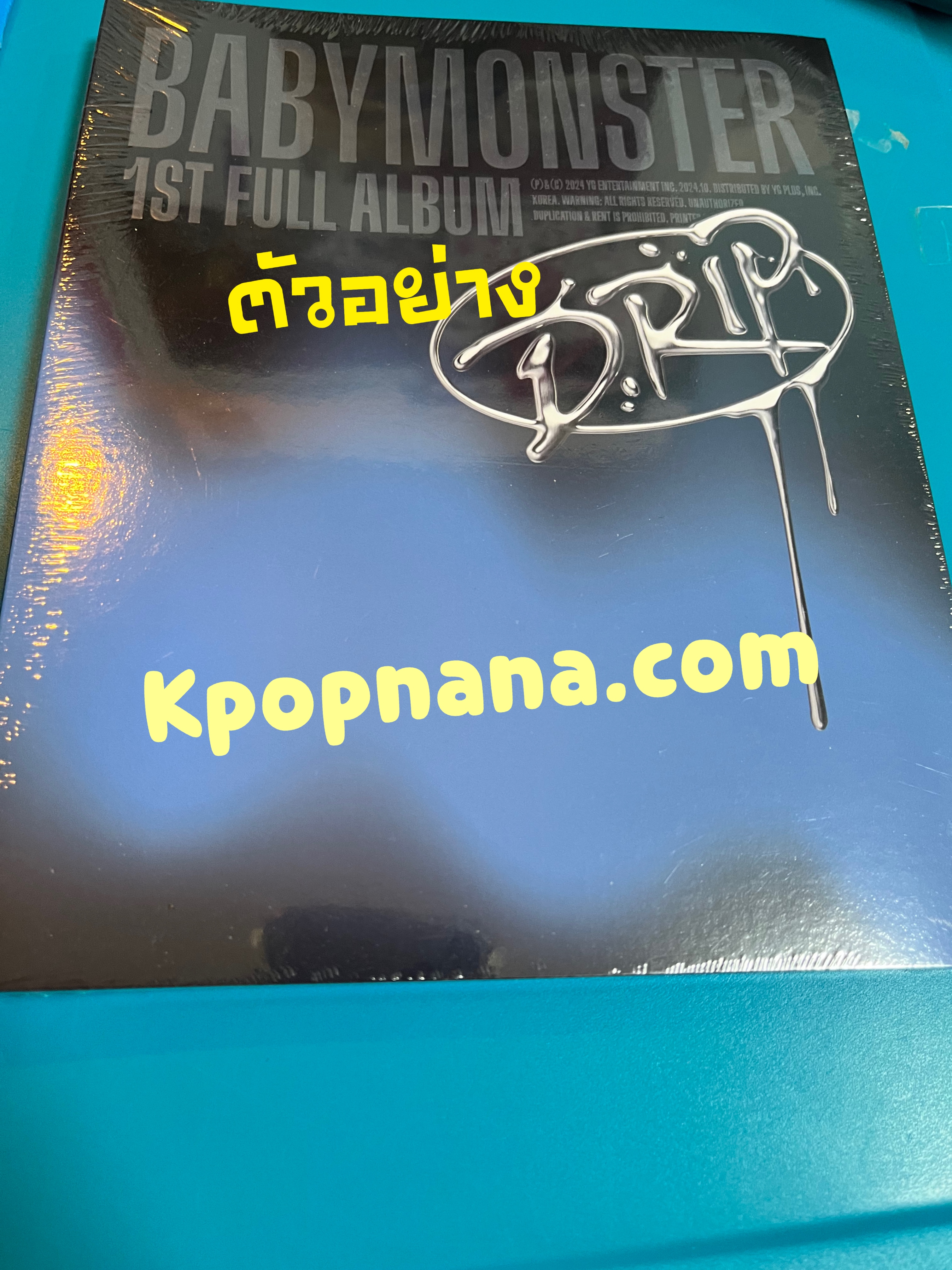 BABYMONSTER - 1st FULL Album [DRIP] หน้าปก BINDER ver แบบได้ของแถมเพิ่มจาก yg - ส่งเครืองบิน