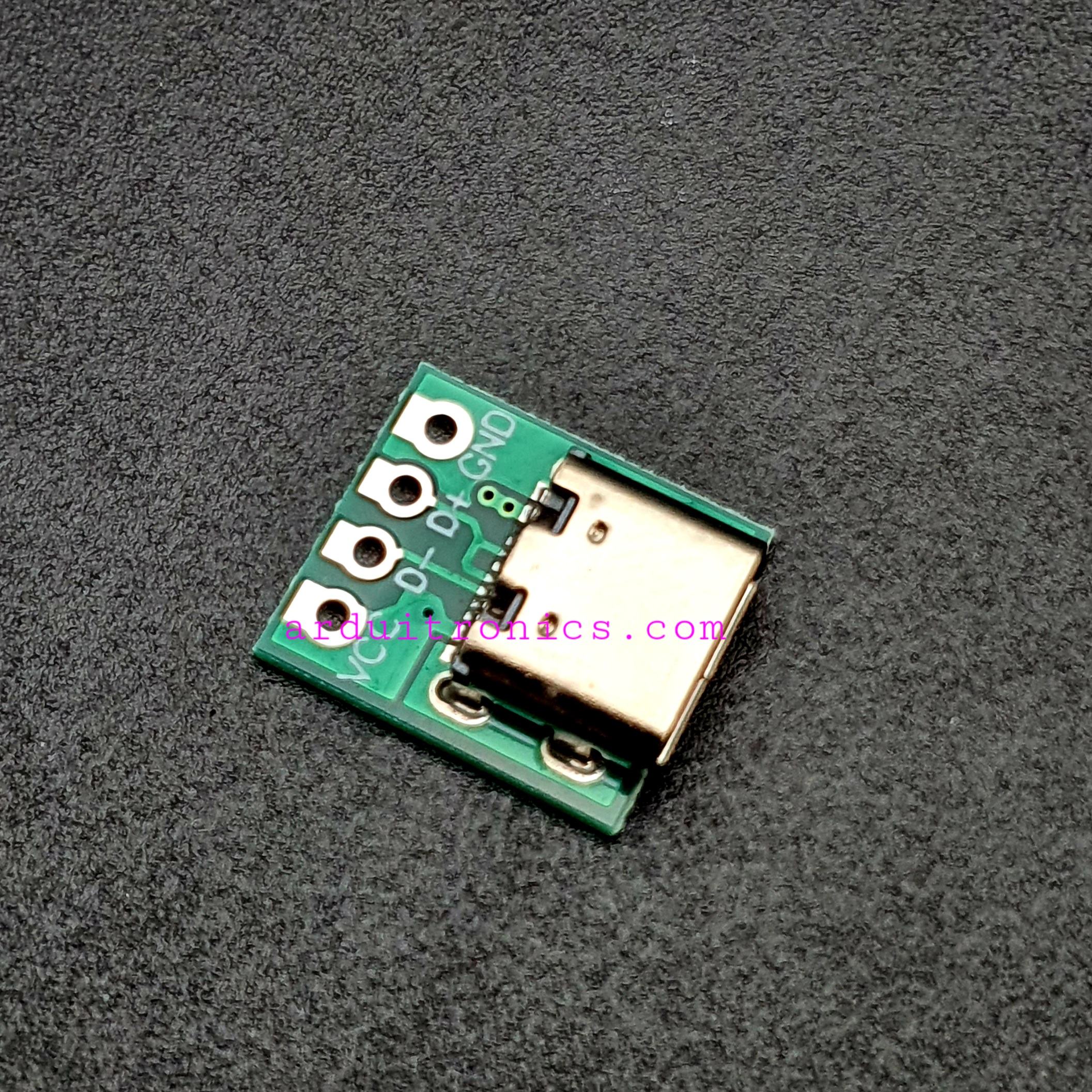 Tyep-C Female to DIP Converter Breakout