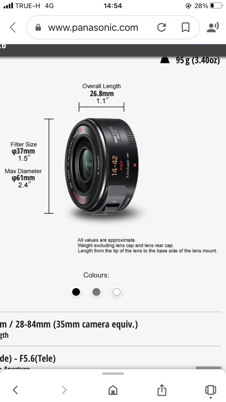 ให้เช่าเลนส์ Panasonic LUMIX G X VARIO PZ 14-42 มม. / F3.5-5.6 ASPH. / POWER O.I.S.